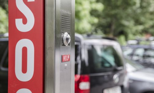 Emergency Call Stations placed along the road