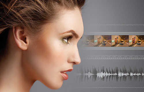 Lip synchronous Audio and Video Recording