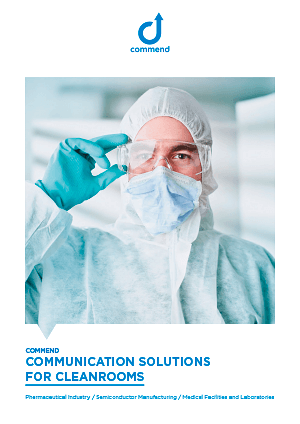 Cleanroom communication with Intercom